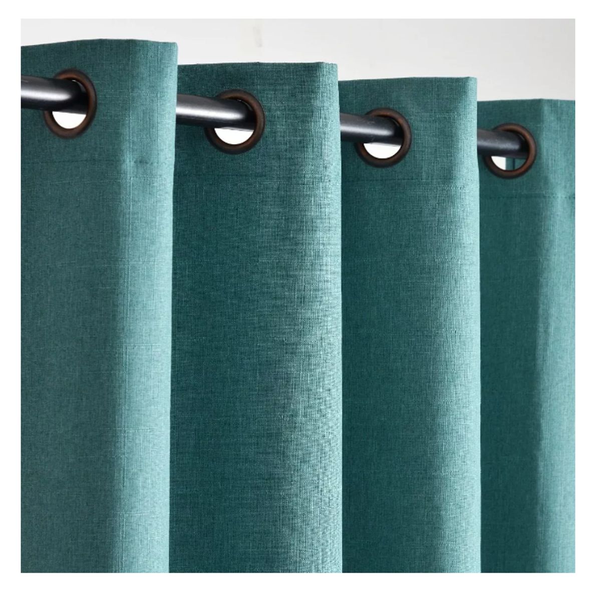 GENERICO - 1 Paño Cortina Lino Con Blackout Engomado Térmica 140x220