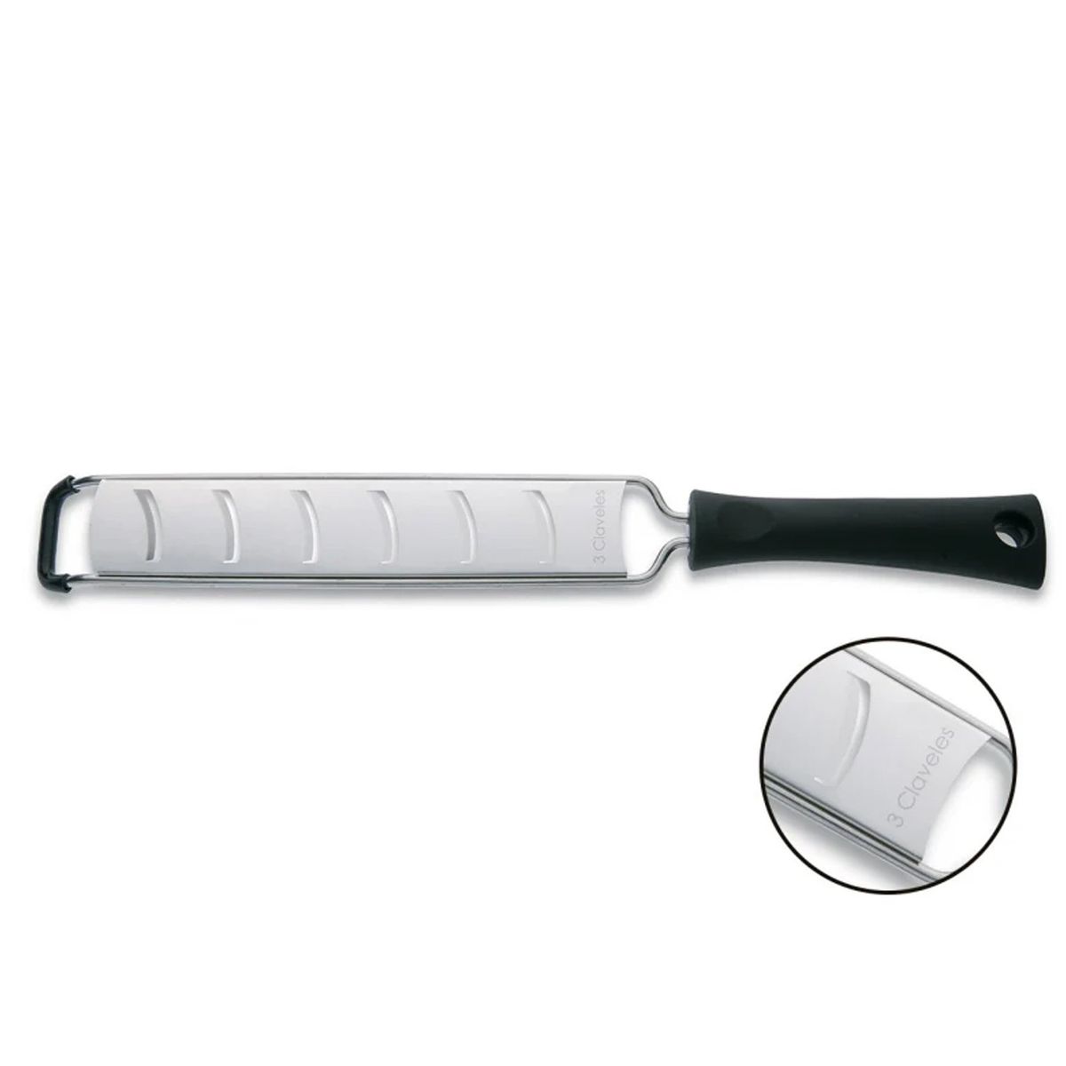 3 CLAVELES - Rallador laminas tres claveles 20x4 cm