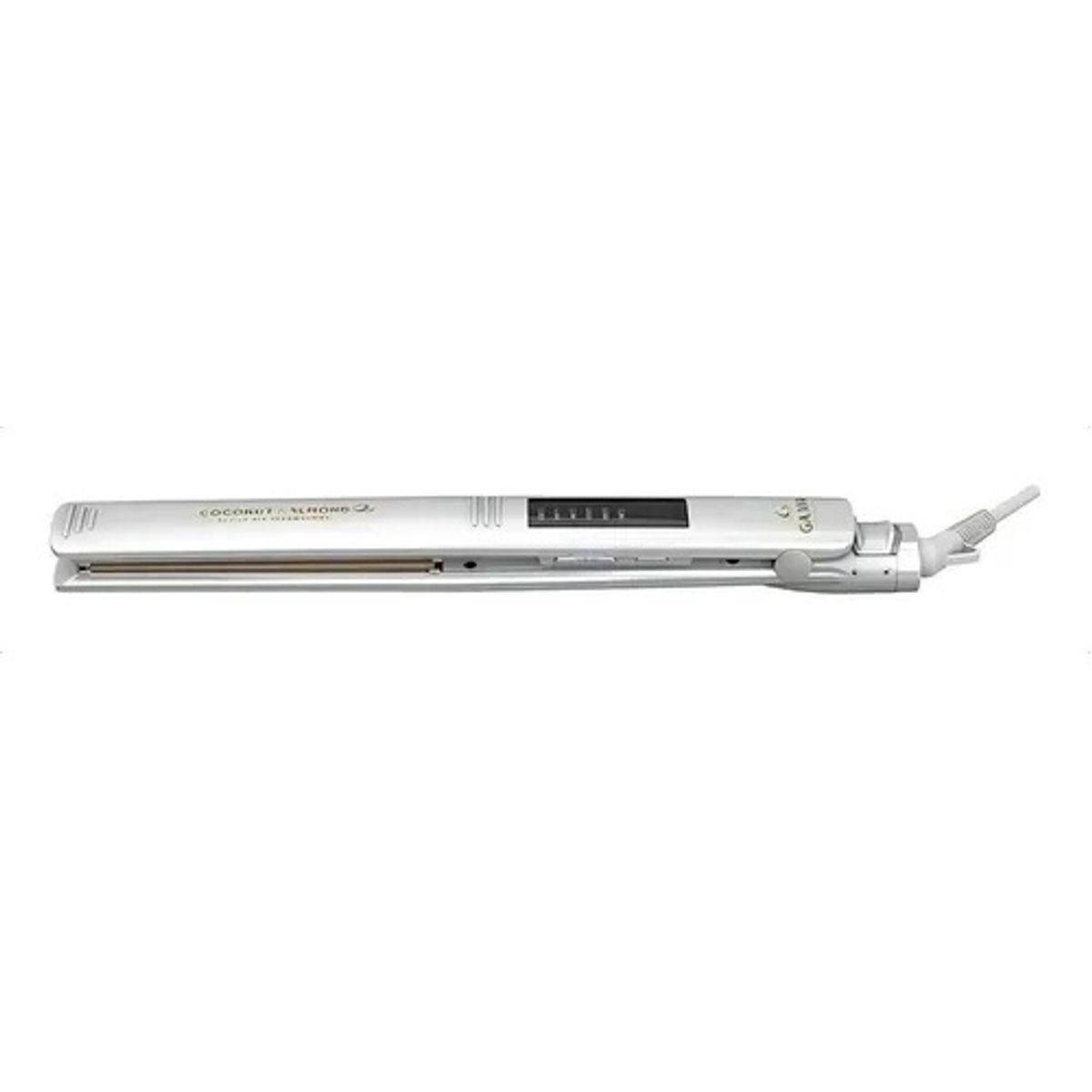GAMA - Plancha De Cabello Gama Italy Elegance Coconut Almond Blanca LED
