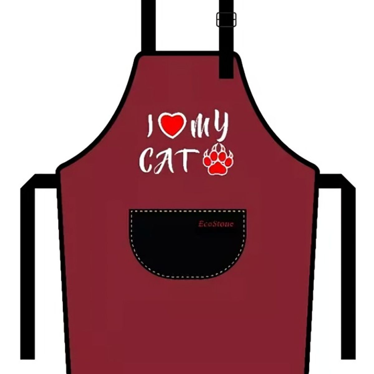 OEM - Pechera Niño con diseño I Love My Cat