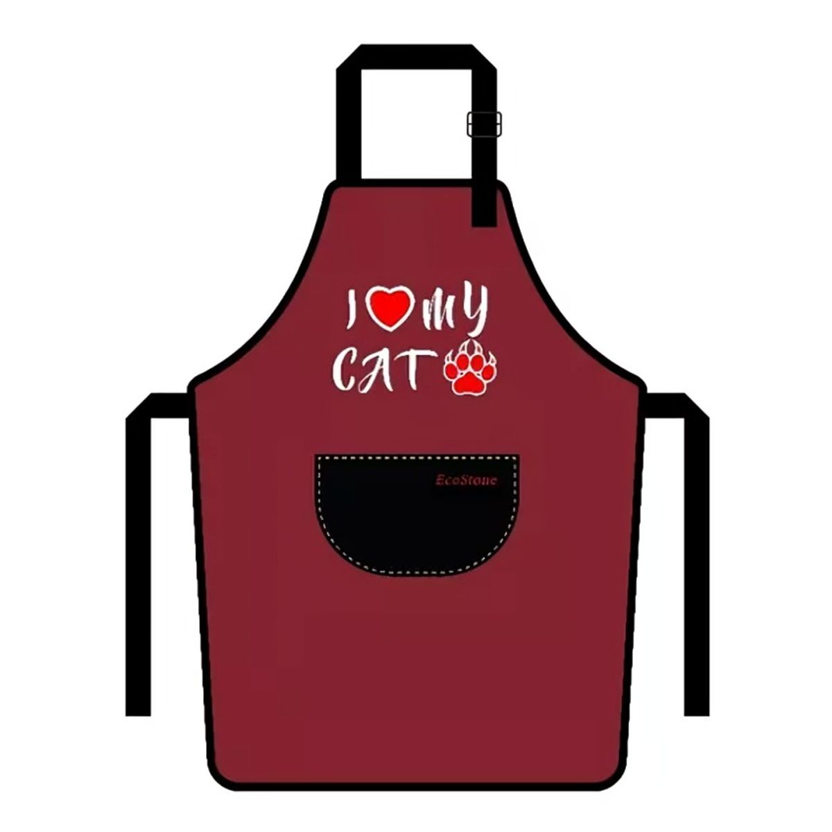 OEM - Pechera Niño con diseño I Love My Cat