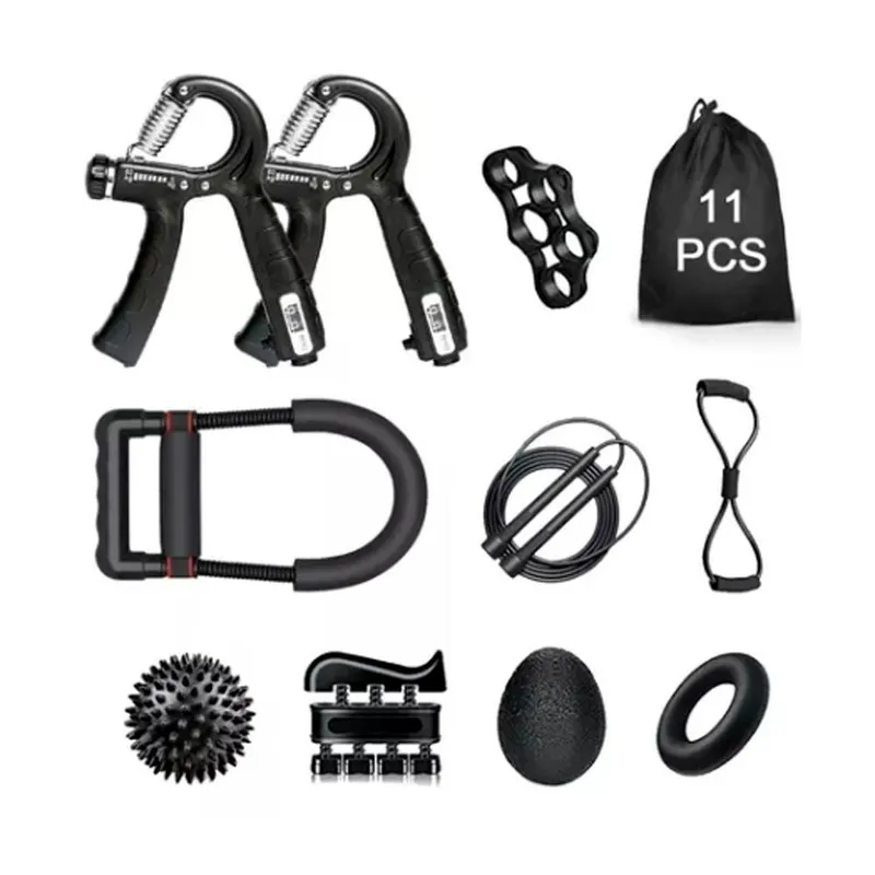 DETODOYMAS - Fortalecedor De Agarre Ejercitador De Dedo Mano Elastica Kit DETODOYMAS