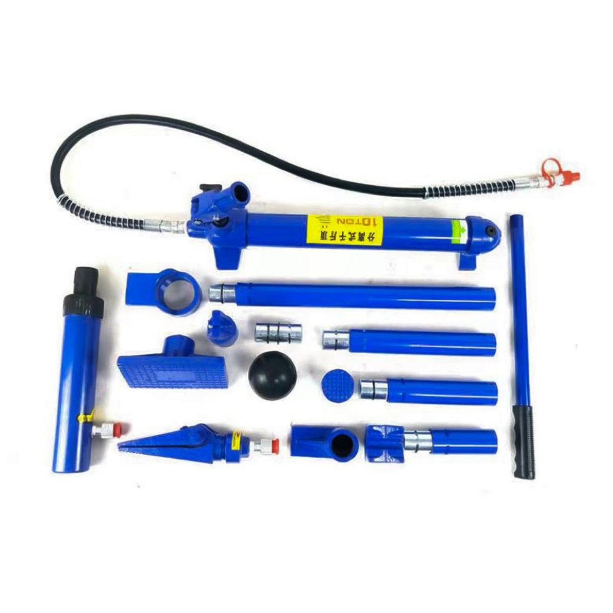 DETODOYMAS - Porto Power Hidráulica 10 Ton. Indus Trial + Maleta DETODOYMAS