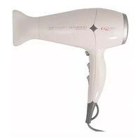 Secador De Pelo Italy Diamond Ceramic Blanco 3D