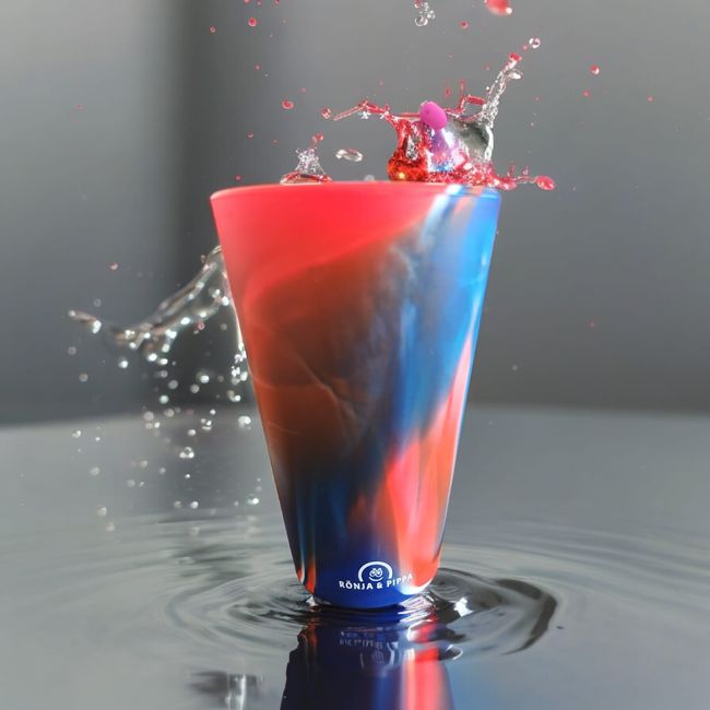 GENERICO - Vaso Silicona 480ml Para Paseos Camping Playa y Viajes