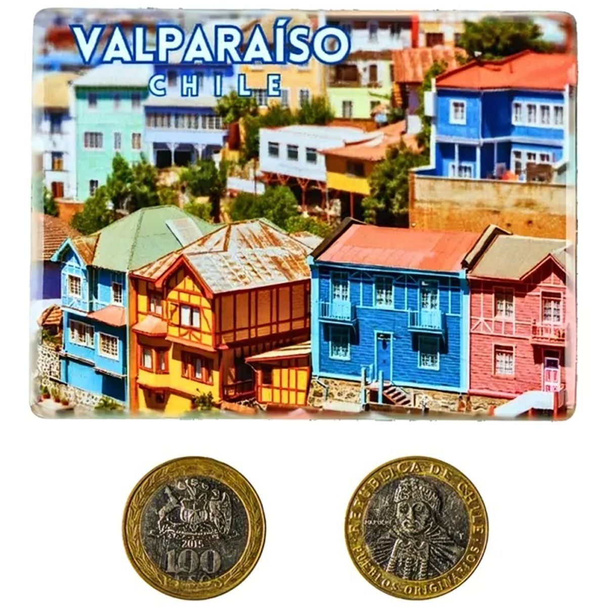 OEM - Pack 4 Imán Cerámica Valparaiso