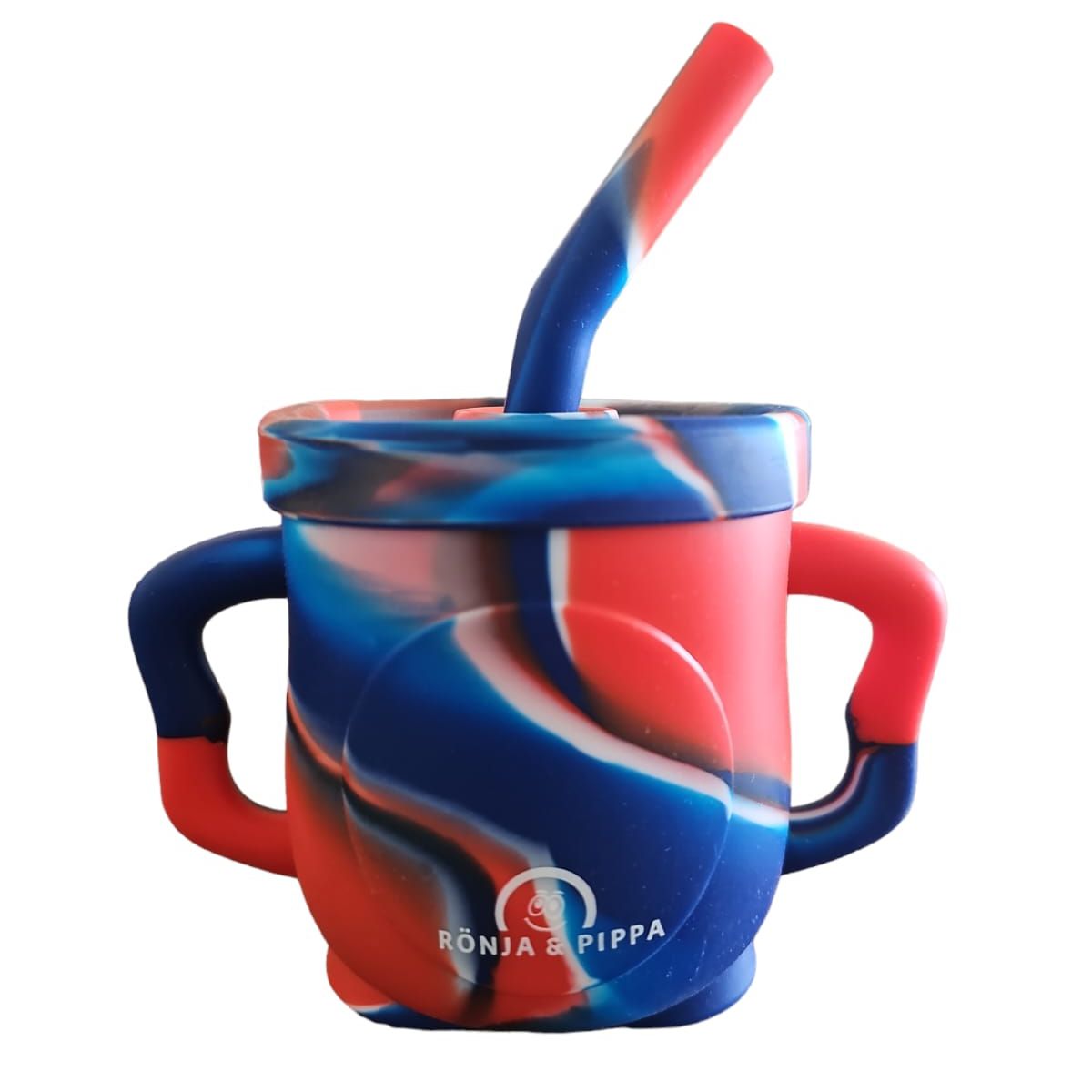 GENERICO - Vaso Silicona Con Bombilla Niños 300ml Resistente