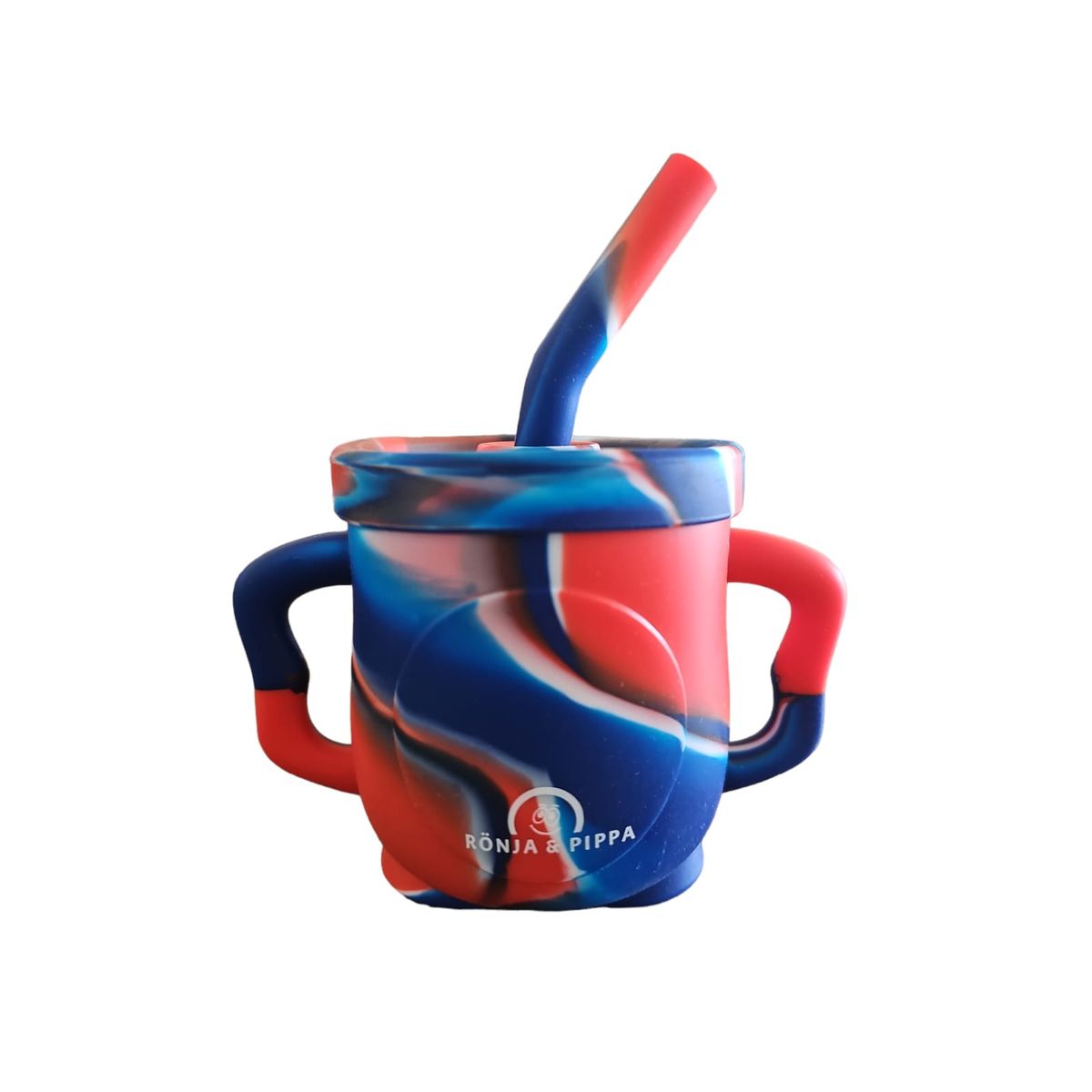 GENERICO - Vaso Silicona Con Bombilla Niños 300ml Resistente