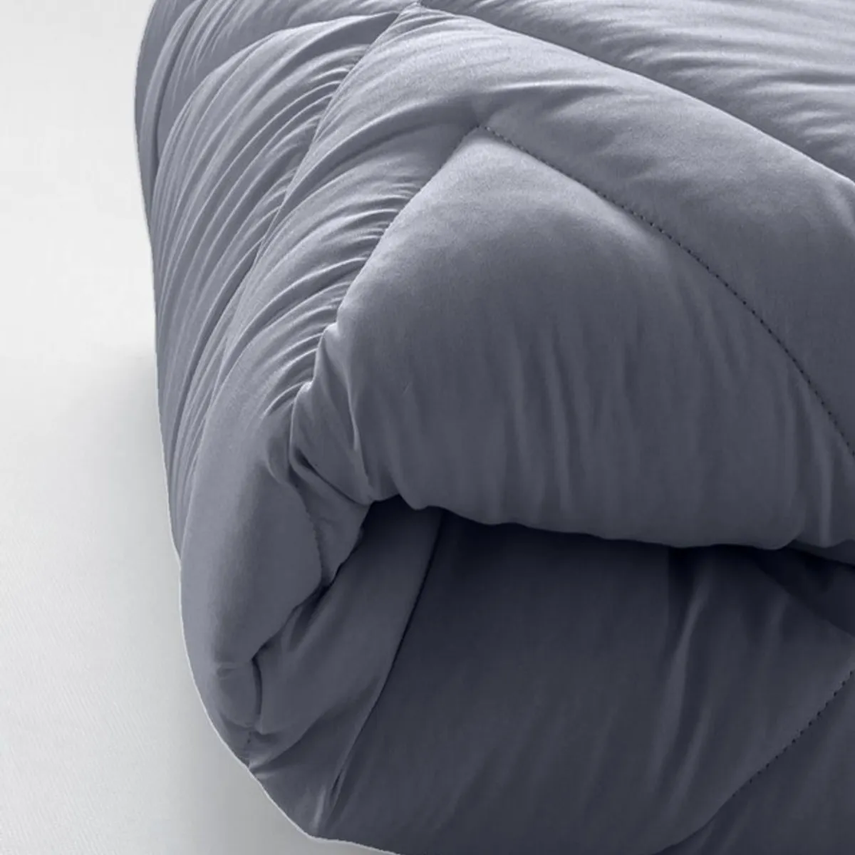 GENERICO - PLUMON NORDICO DE SEDA 1 PLAZA 150X200 GRIS