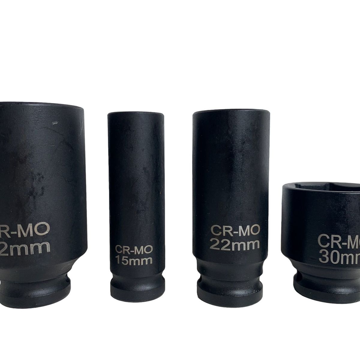 GENERICO - Set Dados de Impacto cuadrante 1/2" 35 pieza Cromo Molibdeno.