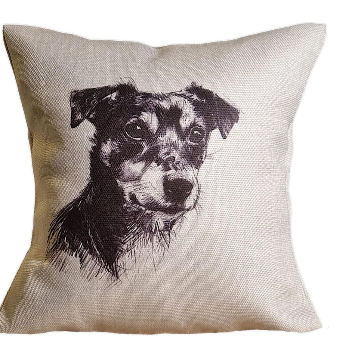 REINVENTARTE - Funda de cojín Mestizo Beige - No incluye relleno