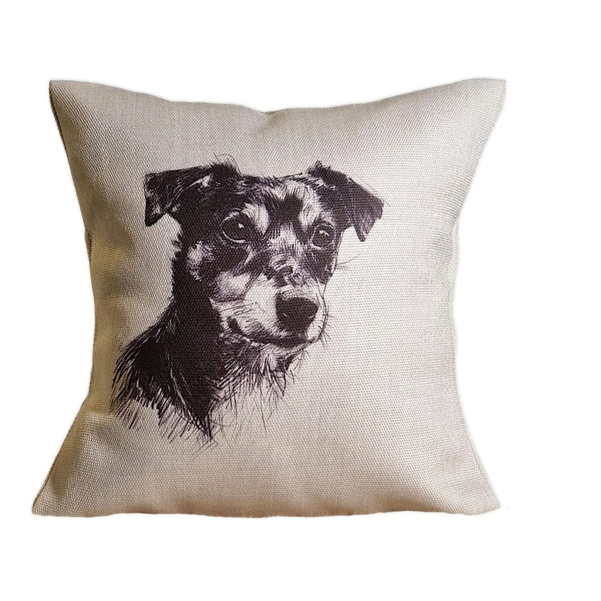 REINVENTARTE - Funda de cojín Mestizo Beige - No incluye relleno