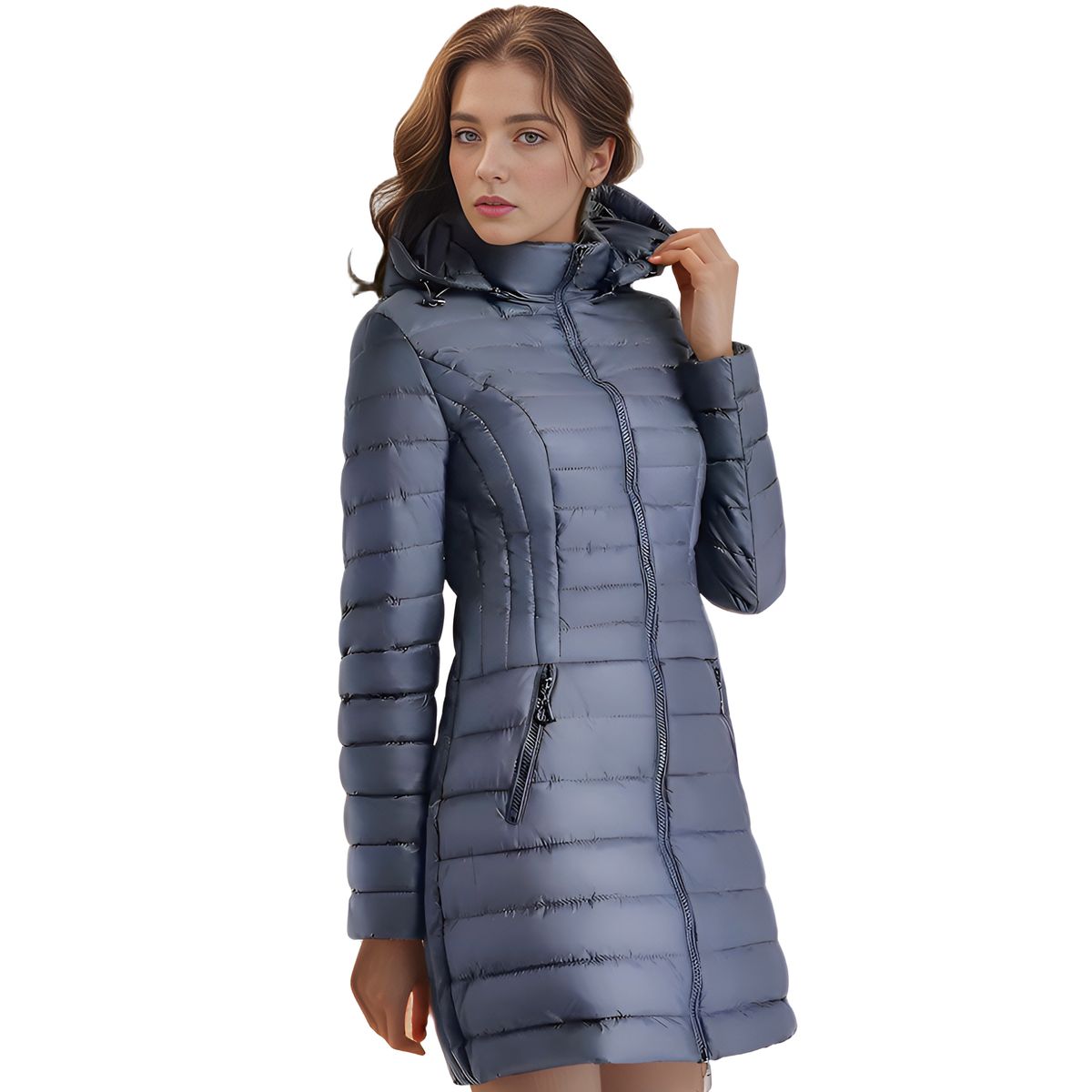 GENERAC - Chaqueta Parka Hombre Termica Impermeable YMOSS Somara Gris