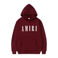 BLWOENS - Sudadera con capucha para hombres y mujeres 2021-Rojo