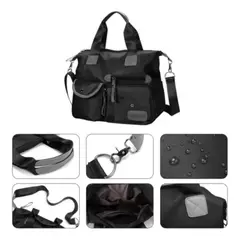 MUNDO MAGIA - Bolso Bandolera De Mujer Hombro Impermeable Gran Capacidad-