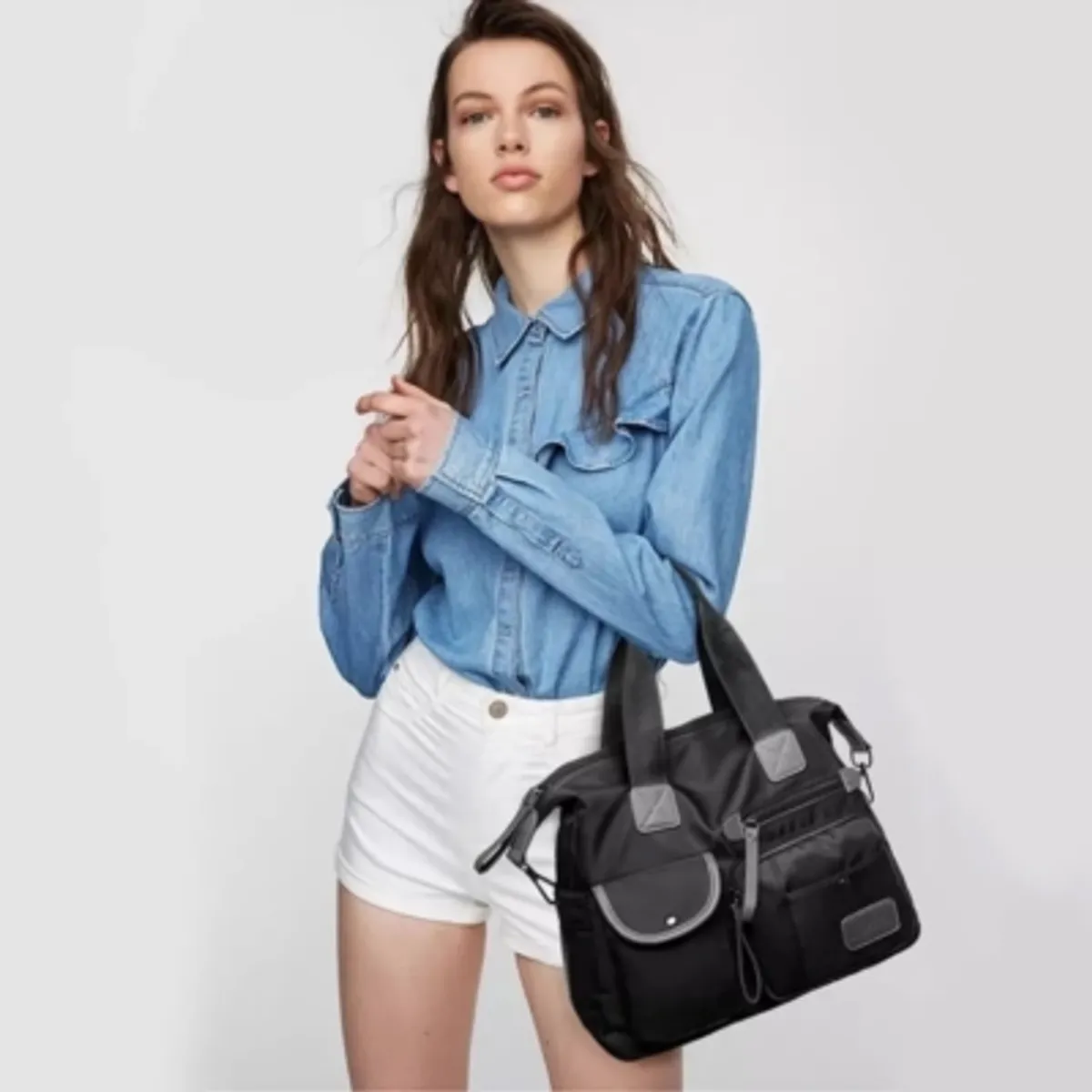 MUNDO MAGIA - Bolso Bandolera De Mujer Hombro Impermeable Gran Capacidad-