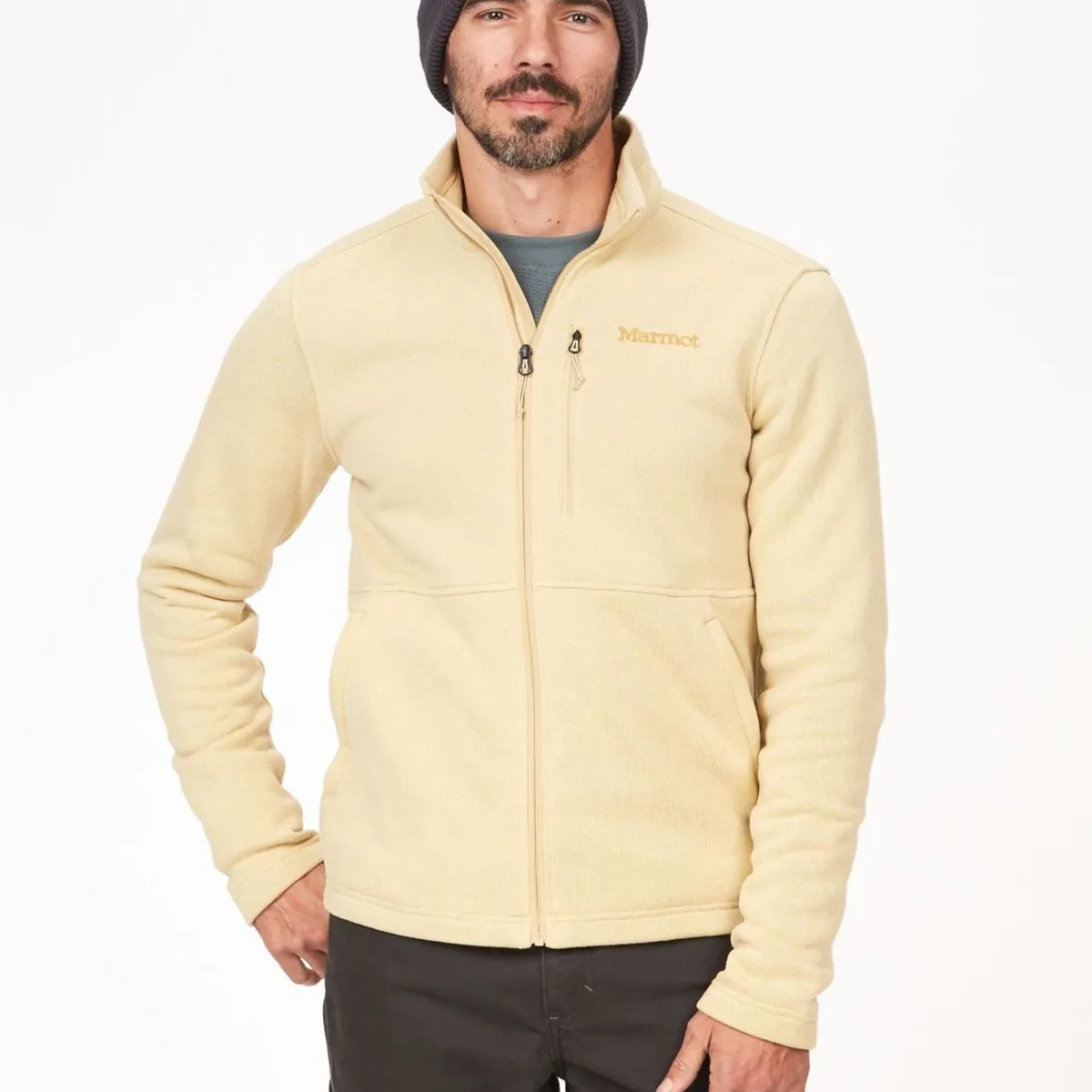 MARMOT - Polar Hombre Drop Line Jacket Amarillo Marmot
