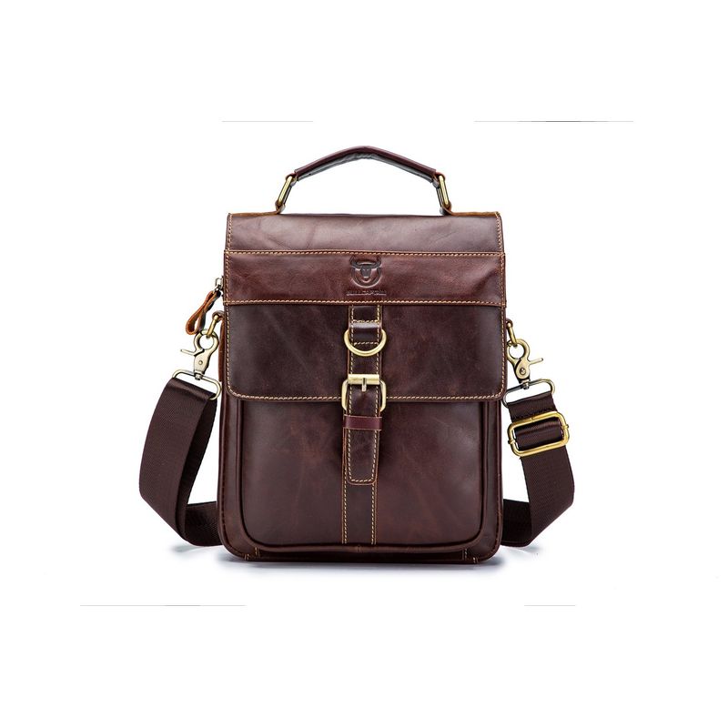 GENERICO - Bolso de cuero hombro Bullcaptain modelo Djb 302 tablet