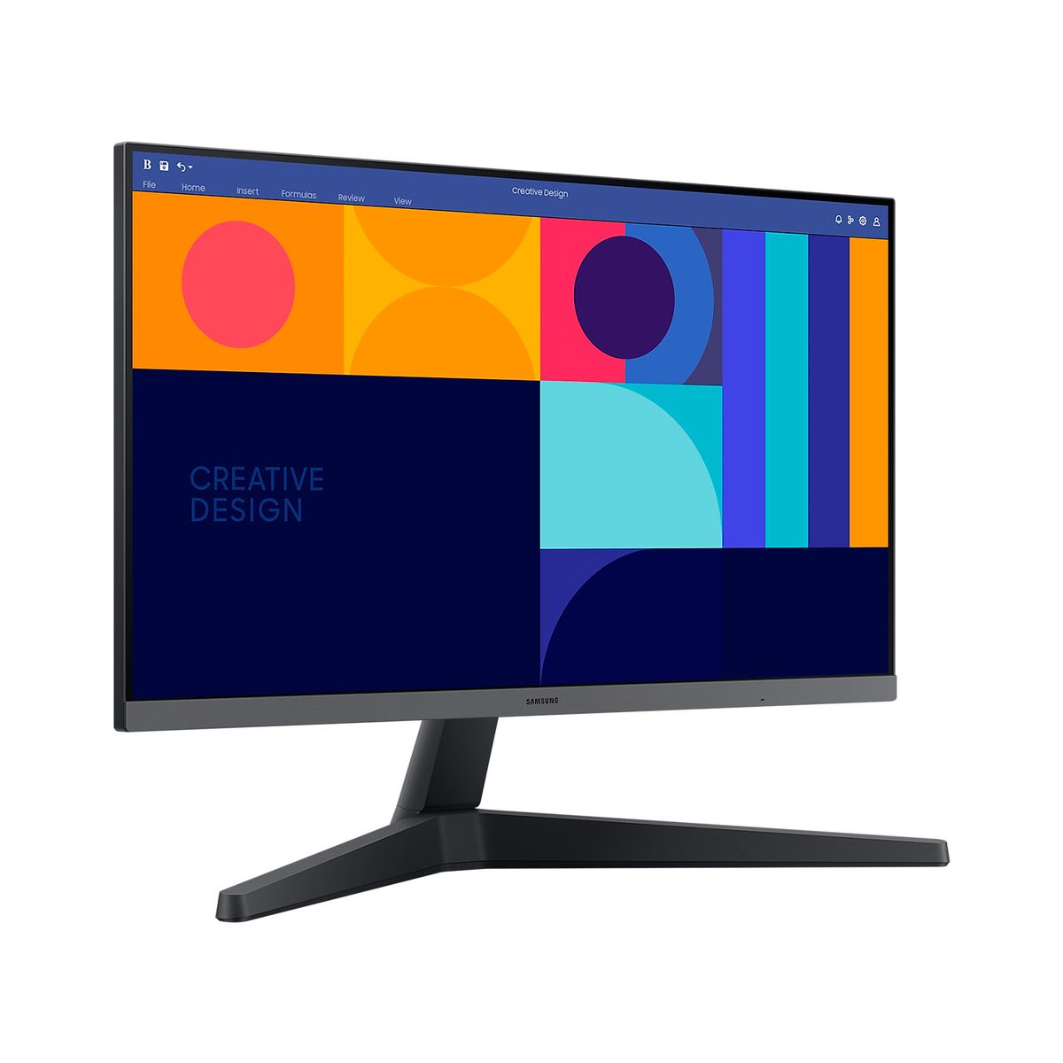 SAMSUNG - Monitor Samsung Essential S3 24in FHD IPS FreeSync 100Hz 4ms