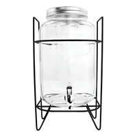 Dispensador De Jugo 4 Litros Con Stand Metálico