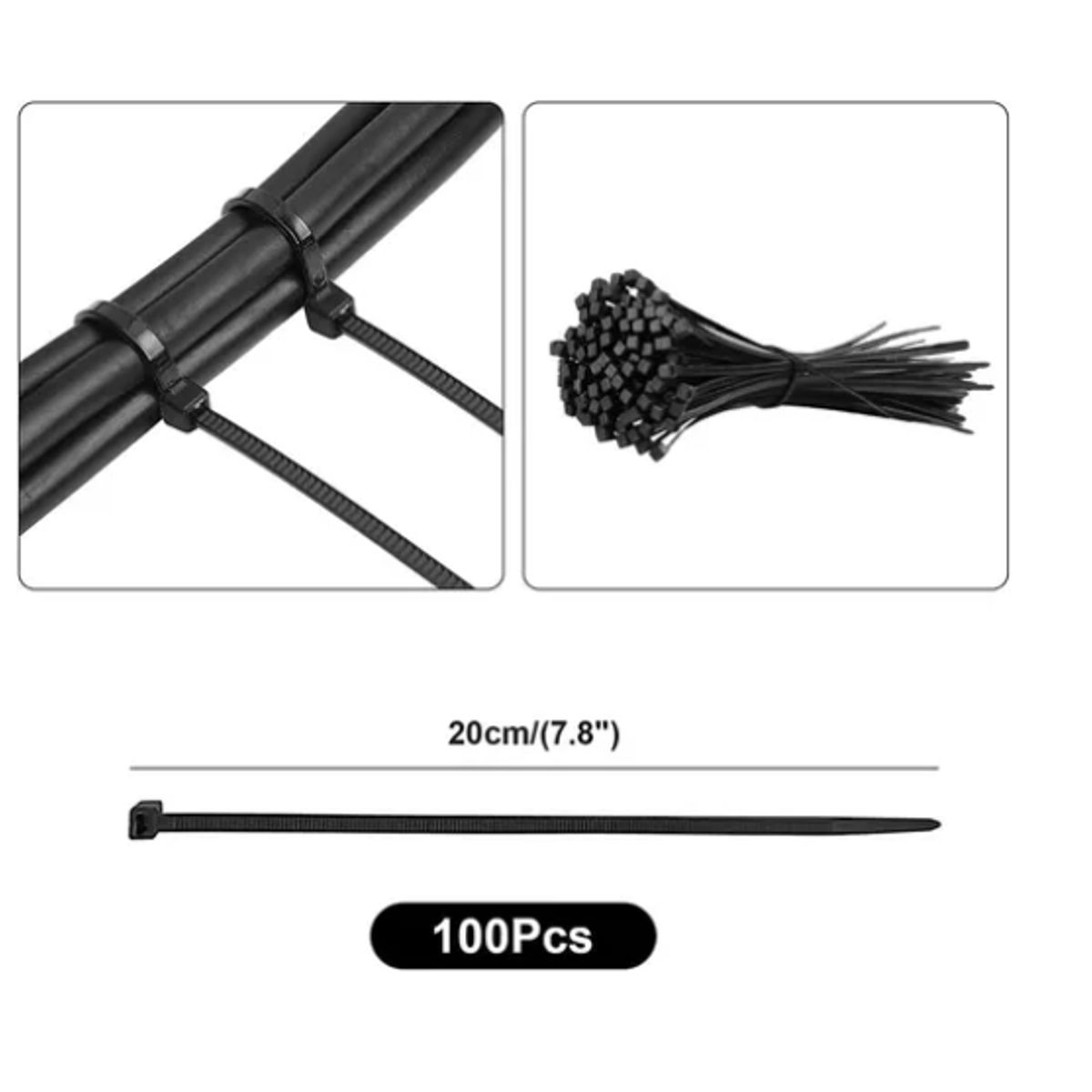 ESHOPANGIE - Kit Organizador De Gestión De Cables De 173 Piezas