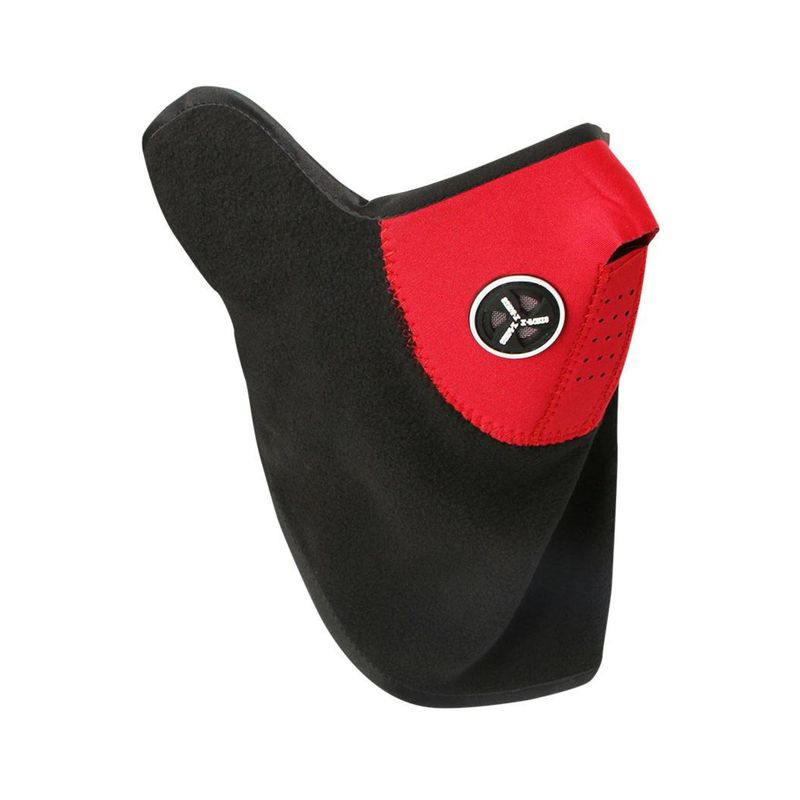 GENERICO - Mascara Facial Térmica Neopreno Con Cuello Polar Moto Bici