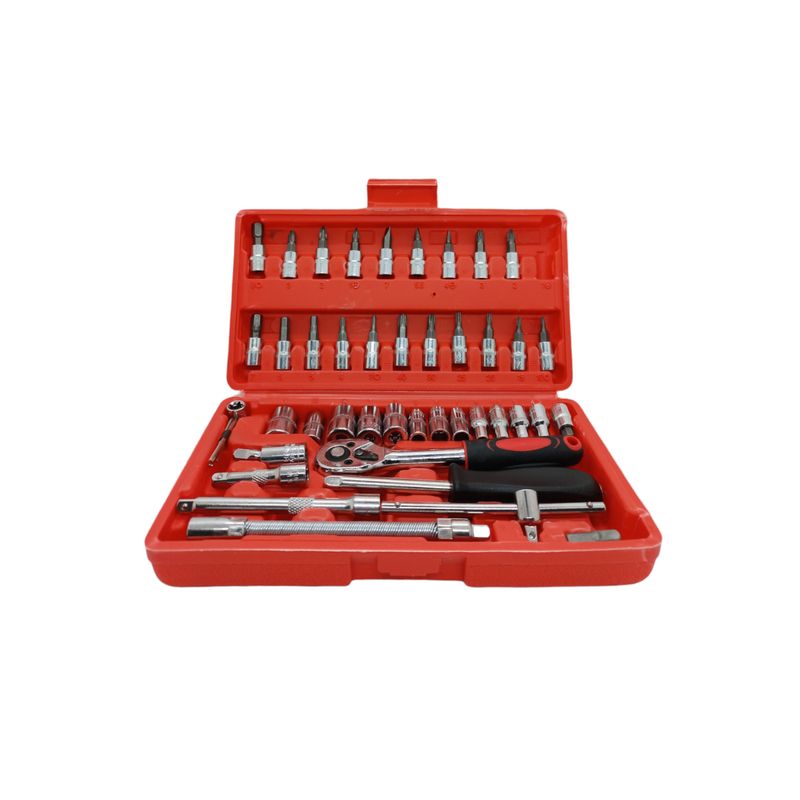 IMPORTCLICK - Juego Caja Set Dados Herramientas Chicharra 46 Piezas