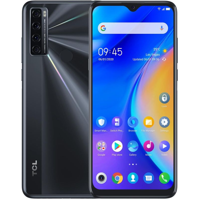 TCL - TCL 20SE 128GB - Streamer Gray