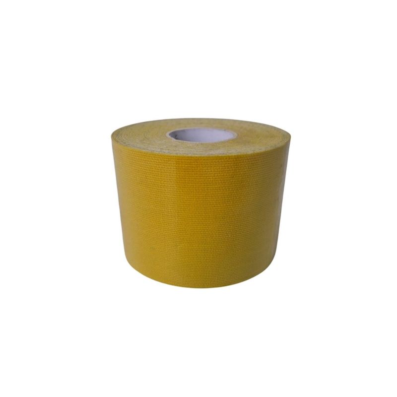 GENERICO - Cinta Kinesiológica 5cm X 5 Mts - Amarillo