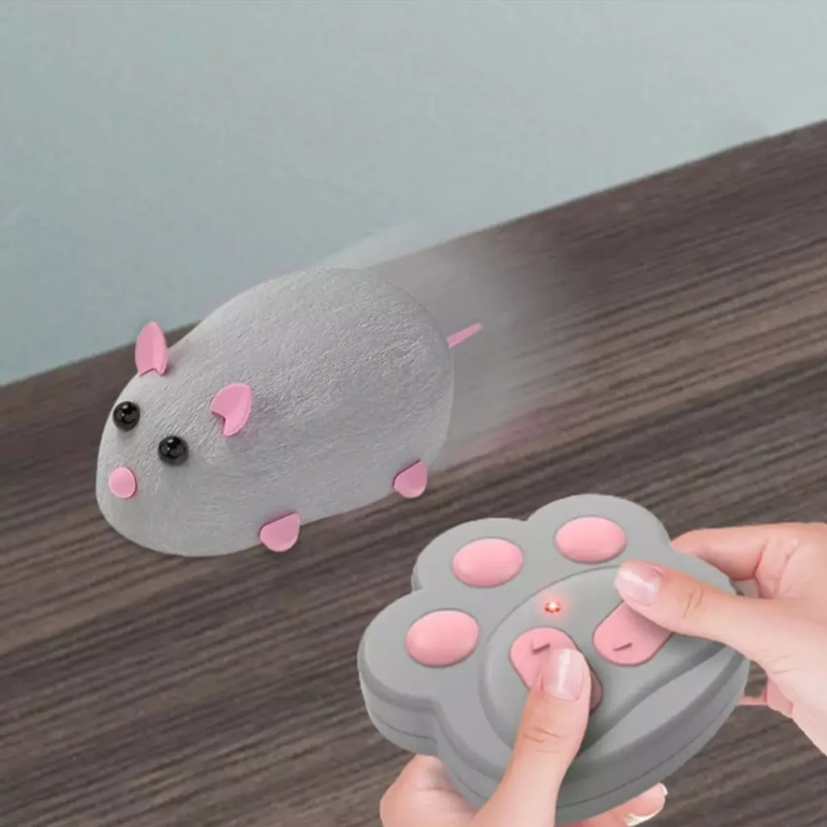 GENERICO - Juguete Interactivo Para Gatos Diseño De Ratón.