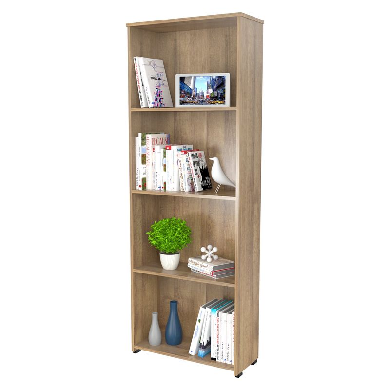 INVAL - Biblioteca Amaretto 162cm x 60cm x 25cm