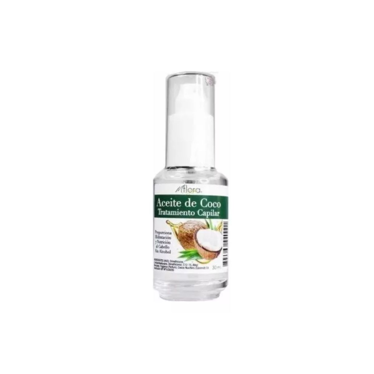 MFLORA - Aceite De Coco Para Cabello 30ml Mflora.