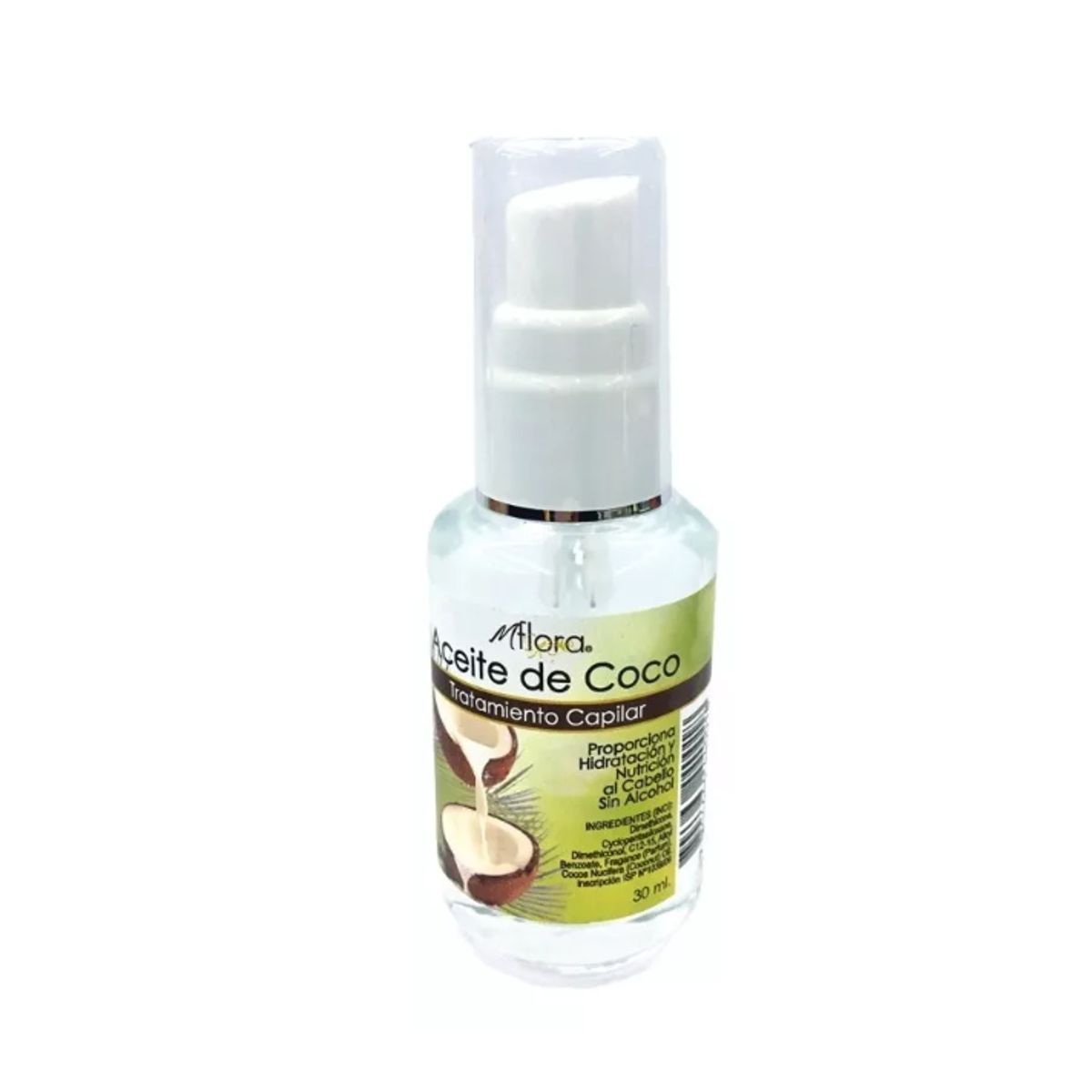MFLORA - Aceite De Coco Para Cabello 30ml Mflora.
