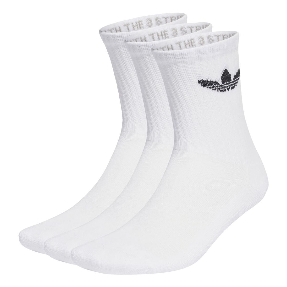 ADIDAS - Calcetines a Media Pantorrilla Trifolio Acolchados 3 Pares