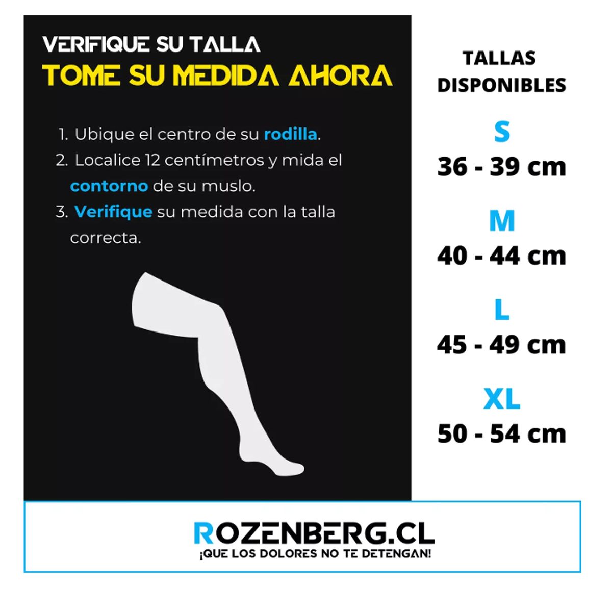 GENERICO - Pack X2 Rodilleras Compresión Con Fibra De Cobre