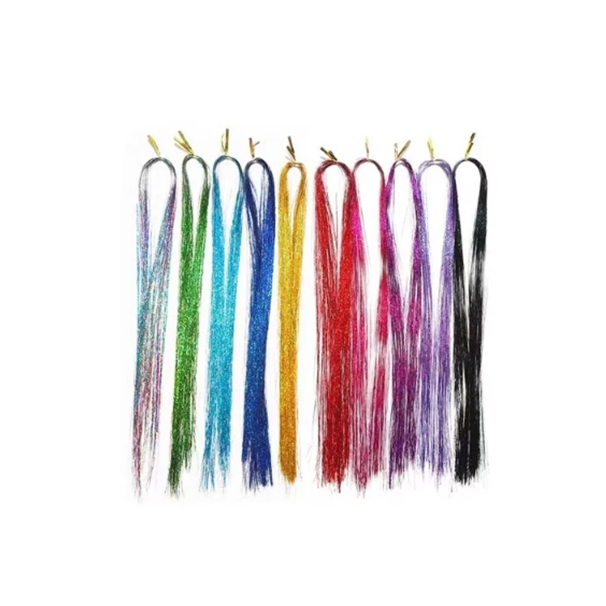 GENERICO - Set 50 Mechas De Pelo - Cabello Brillante