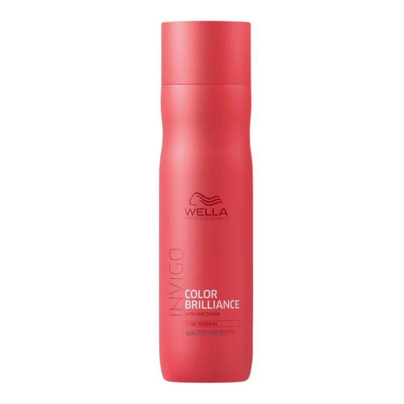 WELLA - Shampoo Wella Invigo Color Brilliance 250ml Protege Color Brillo