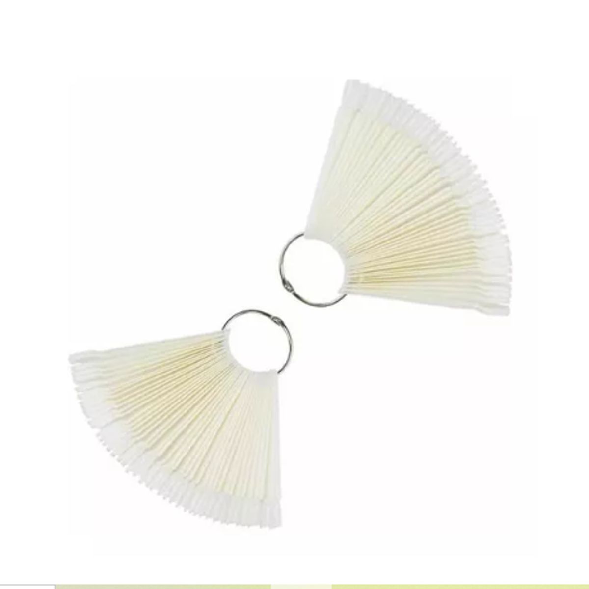 GENERICO - 3 X Muestrario De 50 Uñetas Para Practicar Manicure