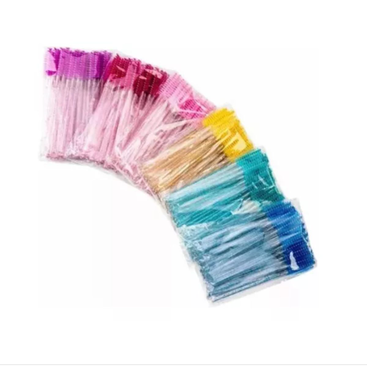 GENERICO - Cepillos Desechable Pestañas Y Cejas Aplicador 100 Pcs