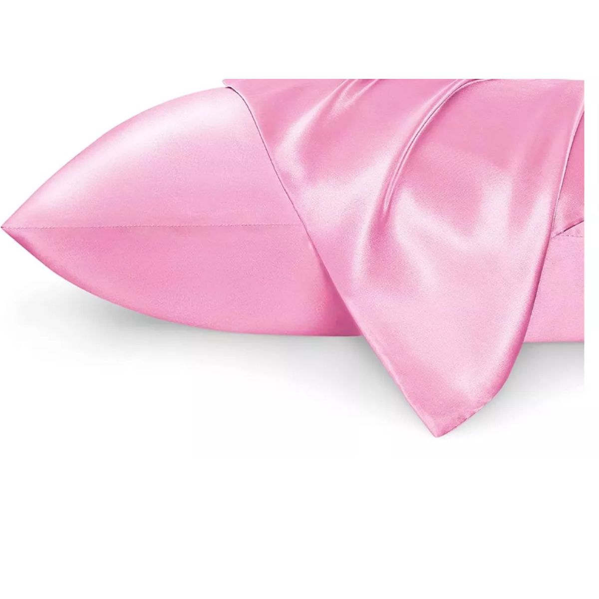 GENERICO - Set 2 Funda Almohada Satín Saten Tipo Seda 51x76cm