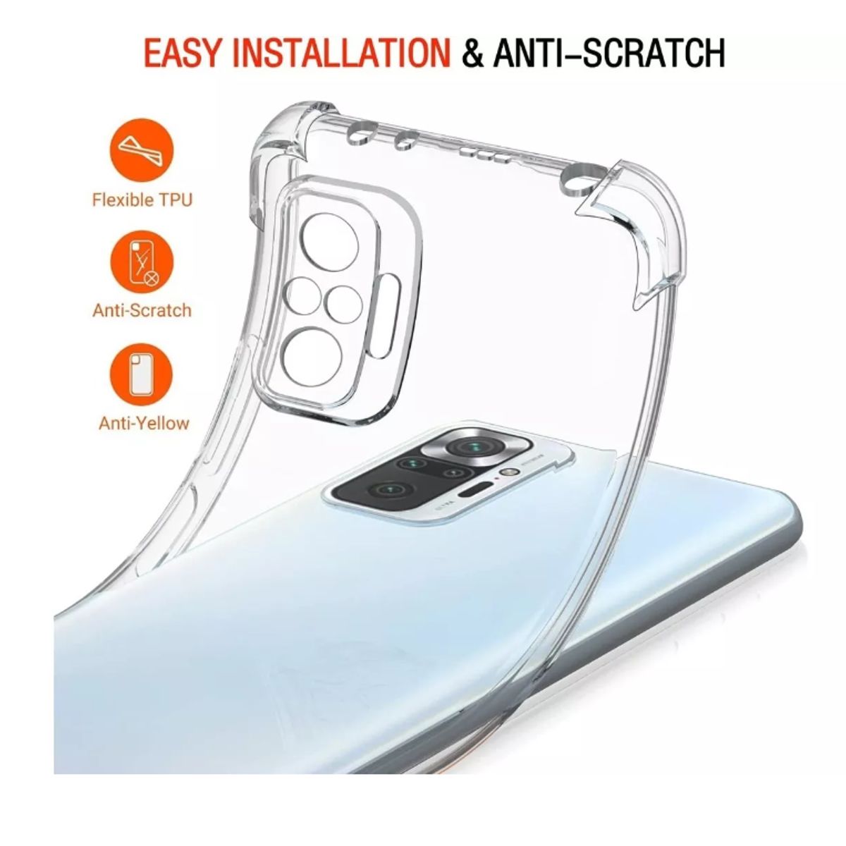 GENERICO - Carcasa Anti Golpes Para Xiaomi (Note 10 Pro)
