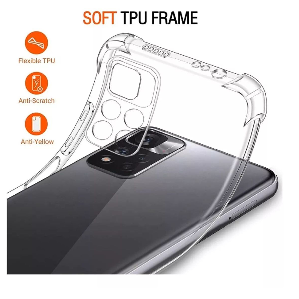 GENERICO - Carcasa Anti Golpes Para Xiaomi (Note 11 Pro 5G)
