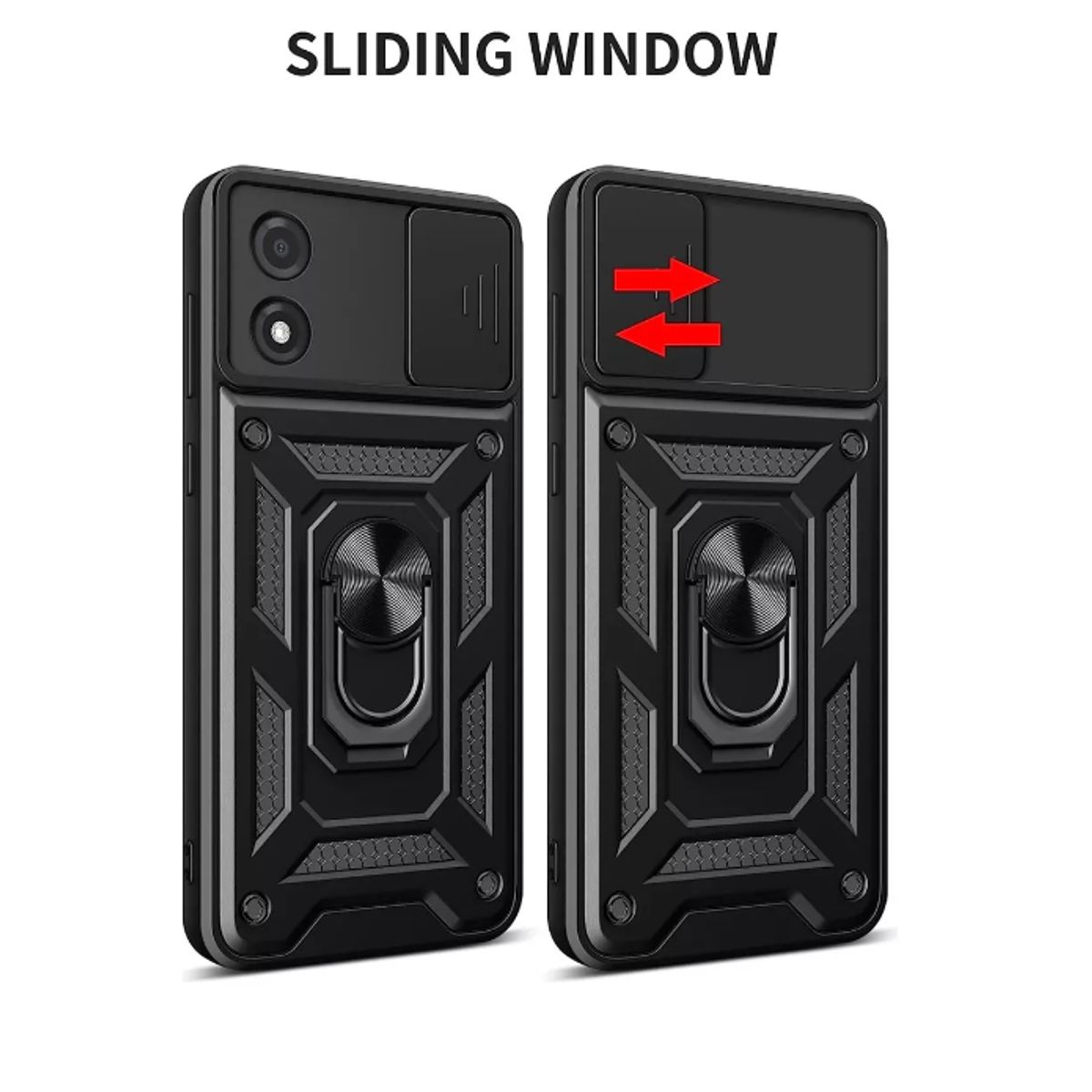 GENERICO - Carcasa Antishock Para Motorola Todos + Lamina Pantalla  Moto E13
