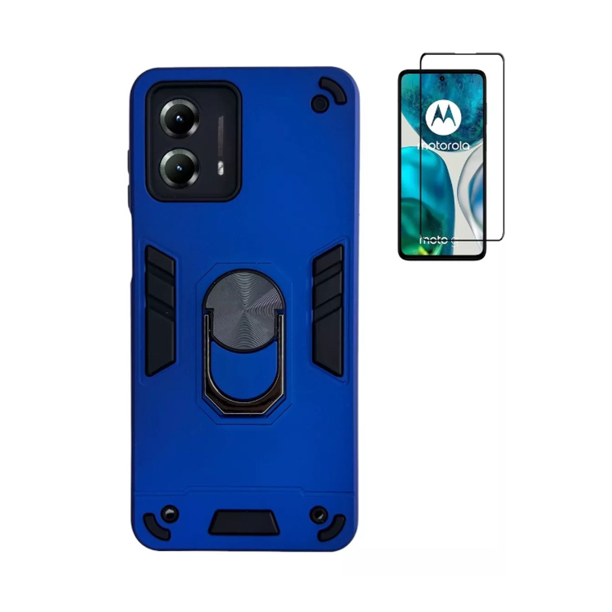 GENERICO - Carcasa Antishock Para Motorola G24 Power Todos + Lamina Pantalla