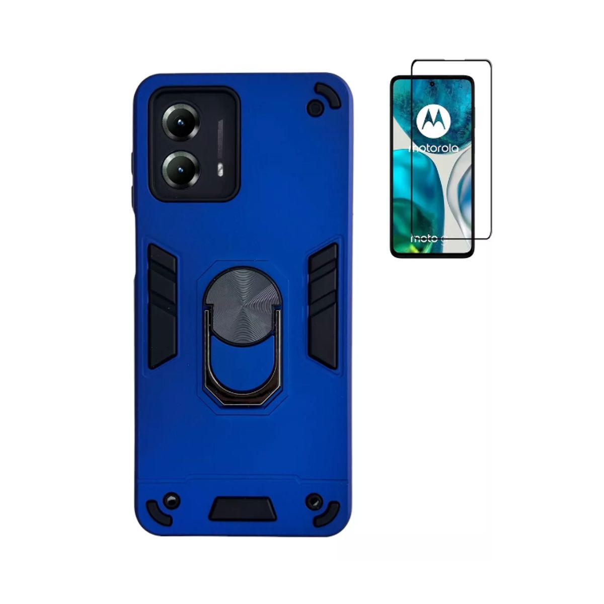 GENERICO - Carcasa Antishock Para Motorola G24 Power Todos + Lamina Pantalla