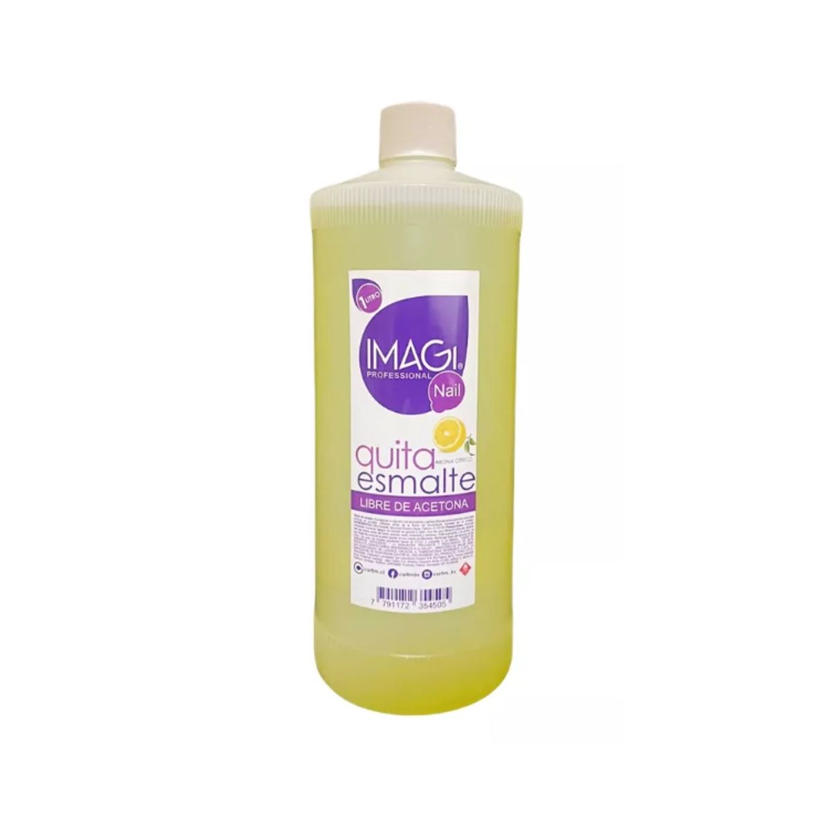IMAGI PROFESSIONAL NAIL - Quita Esmalte Profesional 1 Litro Imagi