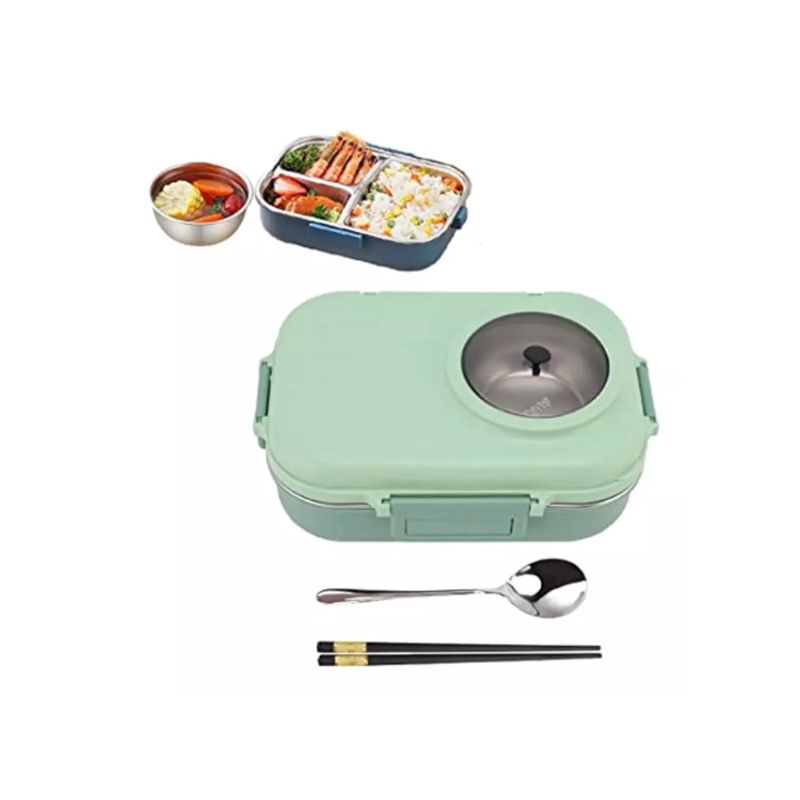 GENERICO - Lonchera Térmica Set Kawaii Incluye Fiambrera Y Botella