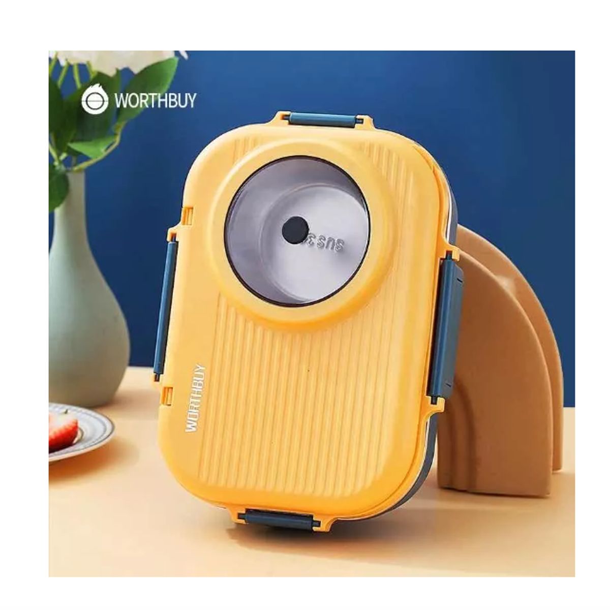 GENERICO - Lonchera Térmica Set Kawaii Incluye Fiambrera Y Botella