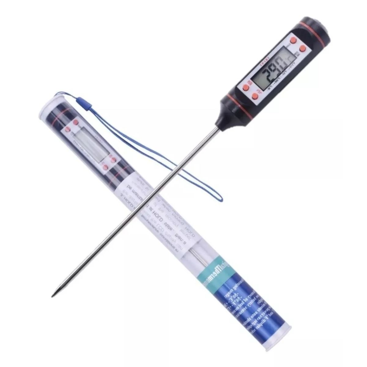 GENERICO - Termómetro Digital Cocina Temperatura Alimentos Carnes