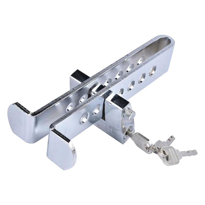 DBLUE - Traba Pedal Auto Seguridad Candado Acero